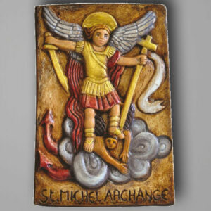Bas relief St Michel Archange