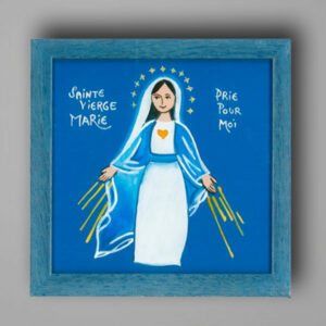 Faïences avec la Vierge Marie - Personnalisable