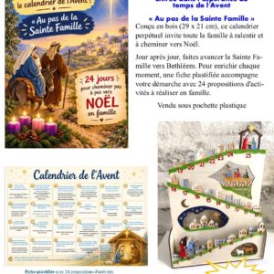 Calendrier de l'Avent en bois